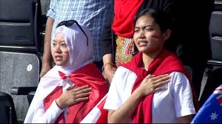 Indonesia National Anthem at AFC Asian Cup 2023 Qatar