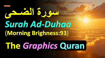 93, Surah Ad-Duhaa, سورة الضـحى, (Morning Brighness:93), Mohammad Azeemullah, محمد عظيم الله