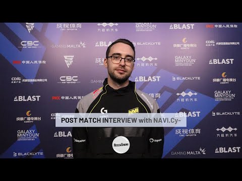 Post-Match Interview with NAVI.Cy- - BLAST Slam V Chengdu