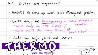 Thermodynamics - 1-2 Units