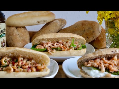 Video: Brötchen Mit Krabben Und Pilzen