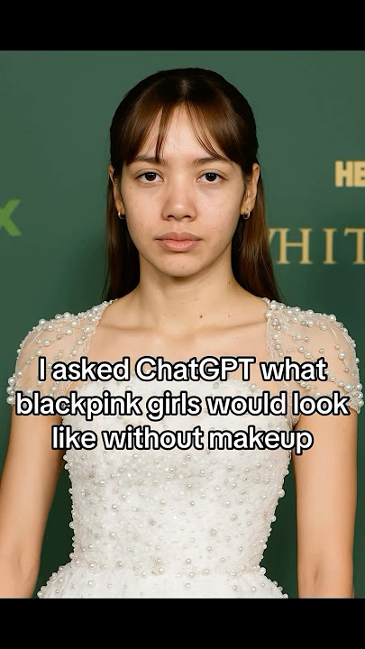 ✨Asked ChatGPT how they’d look without makeup…👀🔥#Lisa #Rosé #Jisoo #Jennie #BLACKPINK #ai