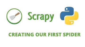 Python Scrapy Tutorial- 7 - Creating our first spider ( web crawler )