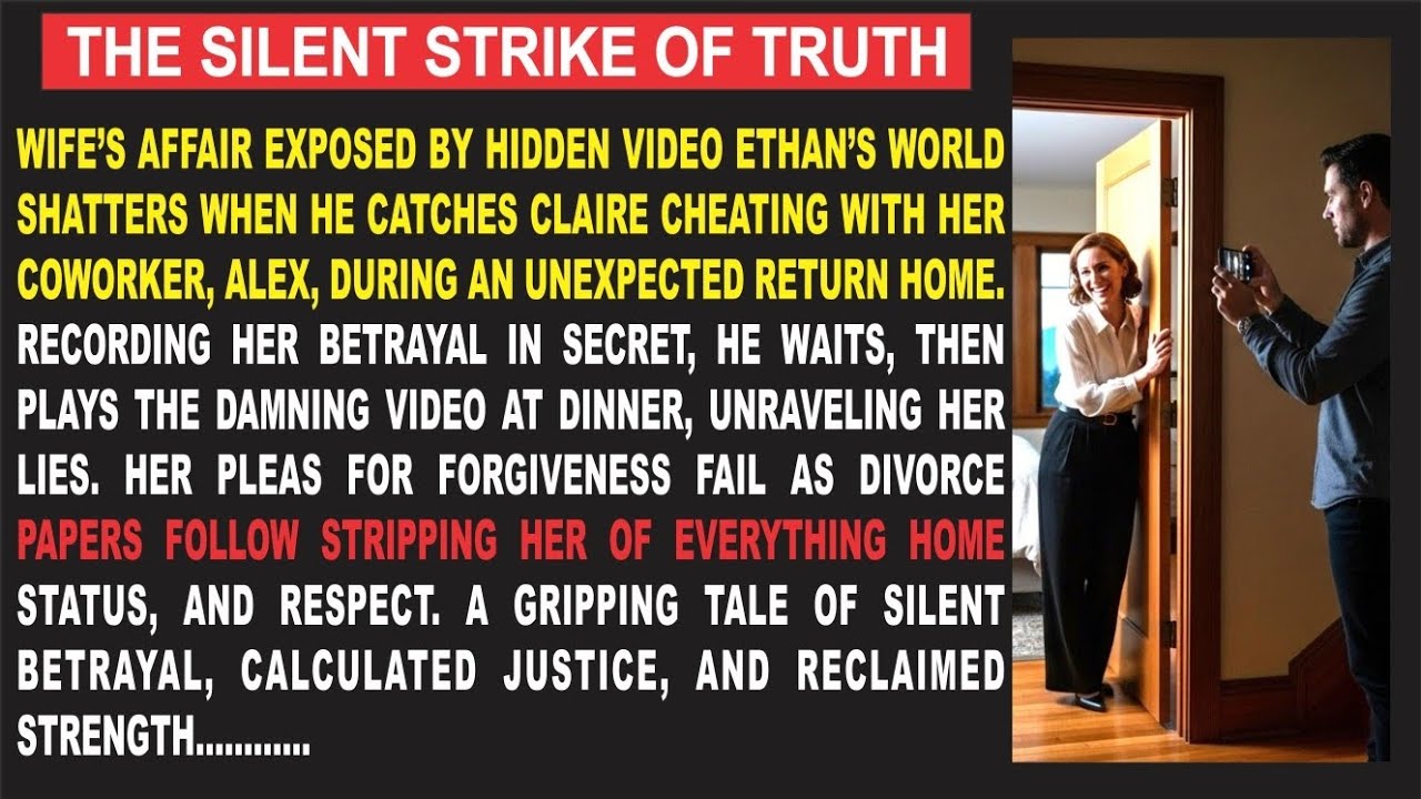 The Silent Strike of Truth...When Affair Exposed by Hidden Video