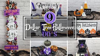 SPOOKTACULAR Dollar Tree HALLOWEEN DIYS! | FUN & EASY HALLOWEEN Crafts to make this fall!