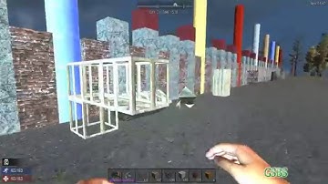 Physics explained - Mass and Max Load (7 Days to Die: Alpha 13) - GSBS