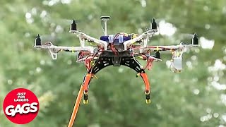 Best Of Drone Pranks| Just For Laughs Gags