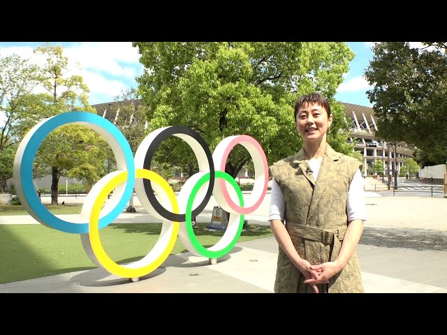 Japan Olympic Museum, testing out physical abilities against