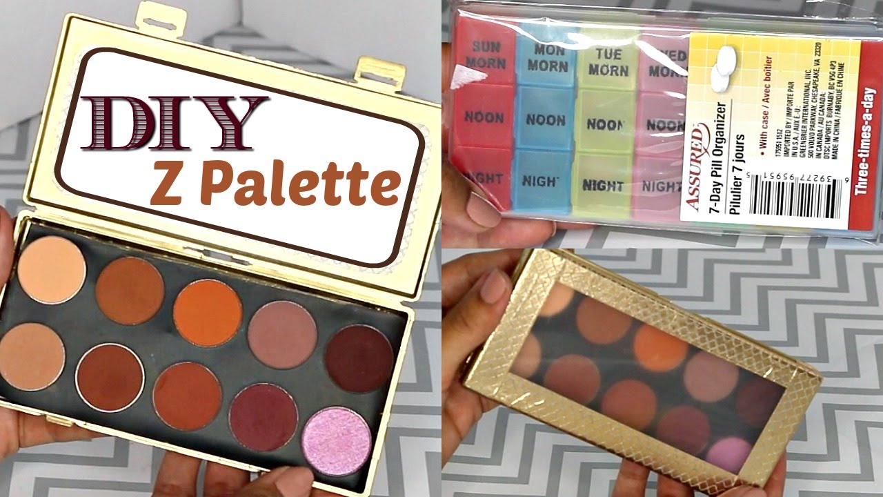 Best Way to Organize Your Makeup with Z Potter – Z Palette