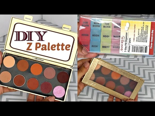 Best Way to Organize Your Makeup with Z Potter – Z Palette