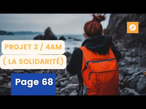 Projet 2 Français 4AM La Solidarité Page 68 69 