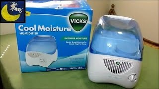 Review of Vicks Cool Mist Moisture Humidifier V3100 Invisible Mist