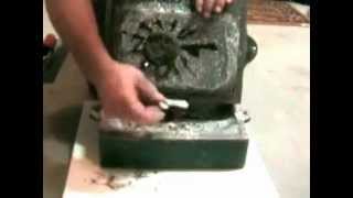 Pewter Bell:Molding and Casting, Part 3