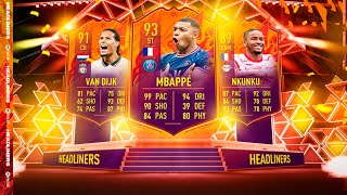 HEADLINERS IS HERE! CRAZY NEW PROMO CARDS! | FIFA 22 ULTIMATE TEAM