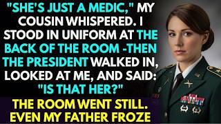 They Said I Was Just a Medic — Then the President Asked for Me by Name