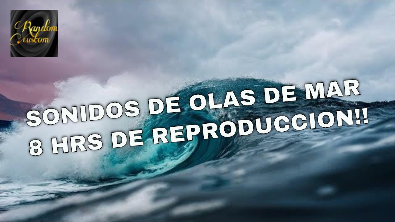 Sonido de las olas del mar para dormir en cuarentena