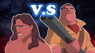 Batalla Disney 'Tarzan VS Clayton'