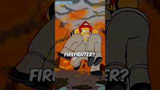 What Happens When Homer Becomes A Firefighter?