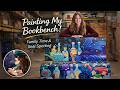 Painting My Poisons & Potions Book Bench in Scotland 🖌️✨ | Artist Vlog & Time-Lapse