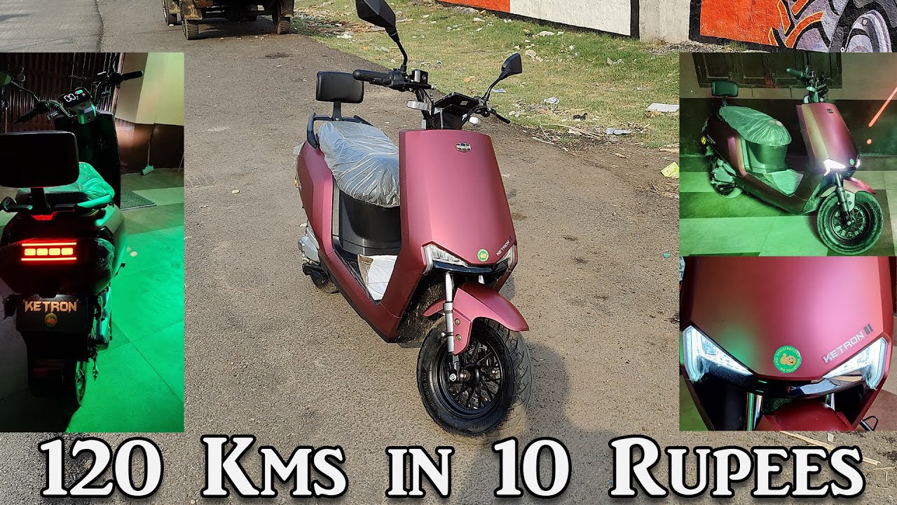 Ketron GT80 120 Kms of Range Dual Lithium Battery Made in