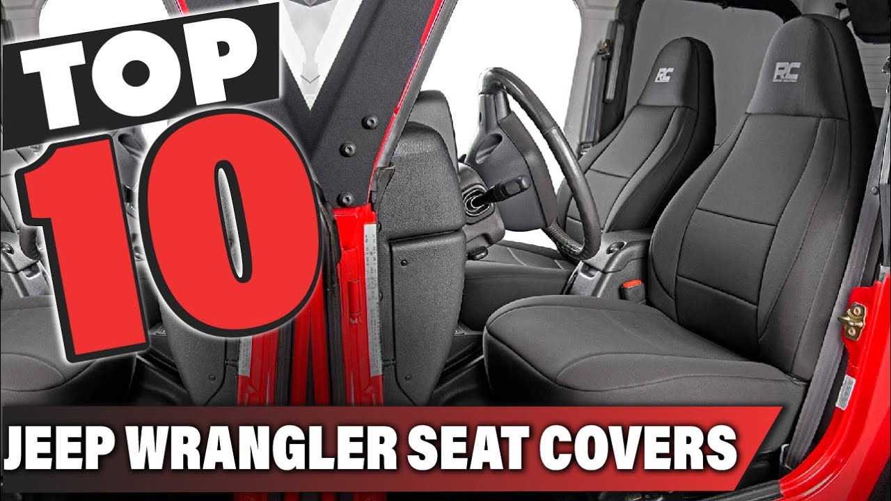 Best Jeep Wrangler Seat Cover In 2023 - Top 10 Jeep Wrangler Seat Covers  Review - YouTube