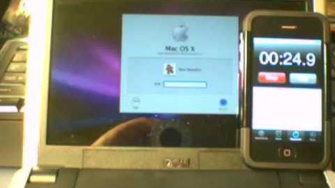 Dell MIni 9 - Booting Up Mac OS X Leopard