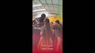 Melissa Tavares atleta sub9 se destacando em partida contra atletas sub 15 em Sabará MG