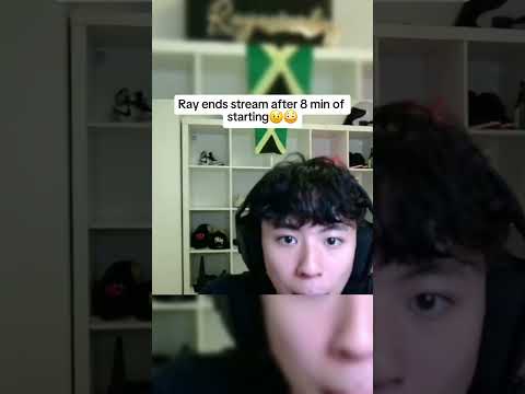 Ray ends stream after 8 min.