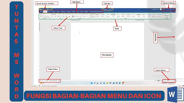 Fungsi Menu dan Ikon pada Microsoft Word || Penjelasan Lengkap Tentang Microsoft Word
