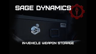 In Vehicle Weapon Storage