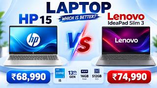 HP 15 vs Lenovo IdeaPad Slim 3 | i5 13th Gen | 16GB RAM | Which Laptop Is Better