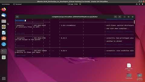 Scan Vulnerability Docker Trivy Aquasecurity