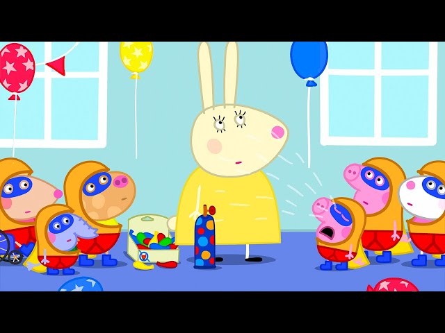 The Superhero Party 🦸 Best of Peppa Pig 🐷 Cartoons for Children class=