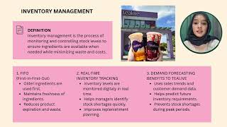 Supply Chain Management of Tealive