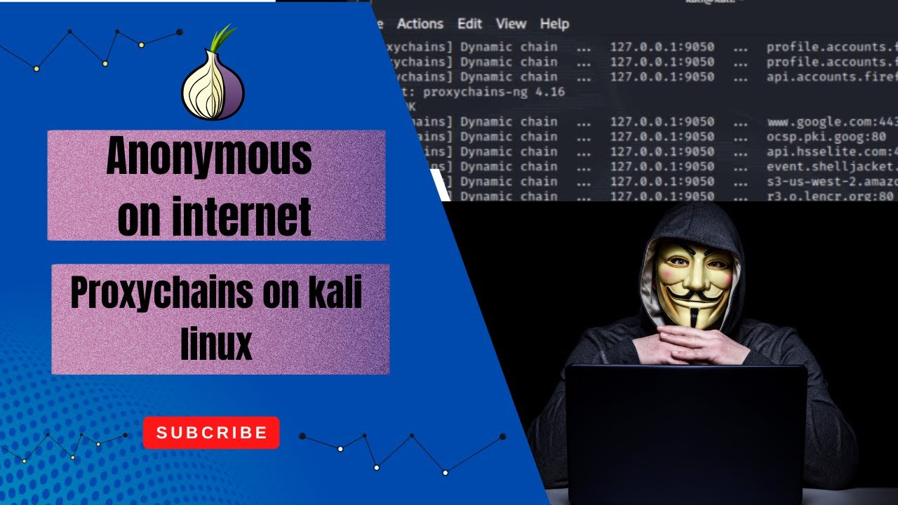 Anonymous on Internet | Proxy chains for Kali Linux 2022 - YouTube