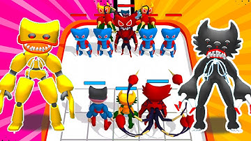 Merge Blue Monster Game vs Superhero Monster Merge Master | Merge Gameplay