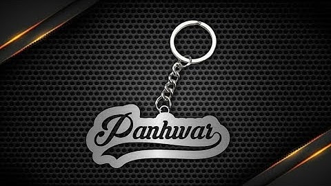 How to create key chain name text in pixellab 2023 Urdu Hindi