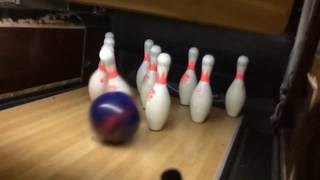 10-Pin Bowling Slow Motion Pin Action