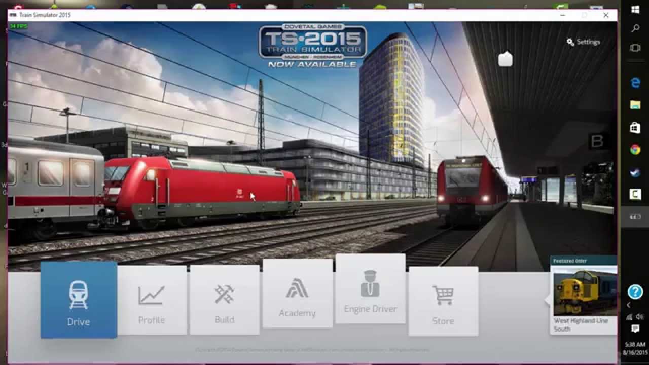 Train Simulator 2015 Game Full Free Download - Free PC