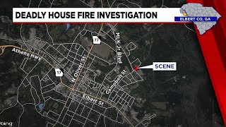 One found dead after house fire in Elbert County