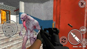 Zombie Evil Kill 7 Horror Escape - Fps Zombie Shooting Game - Android GamePlay. #3