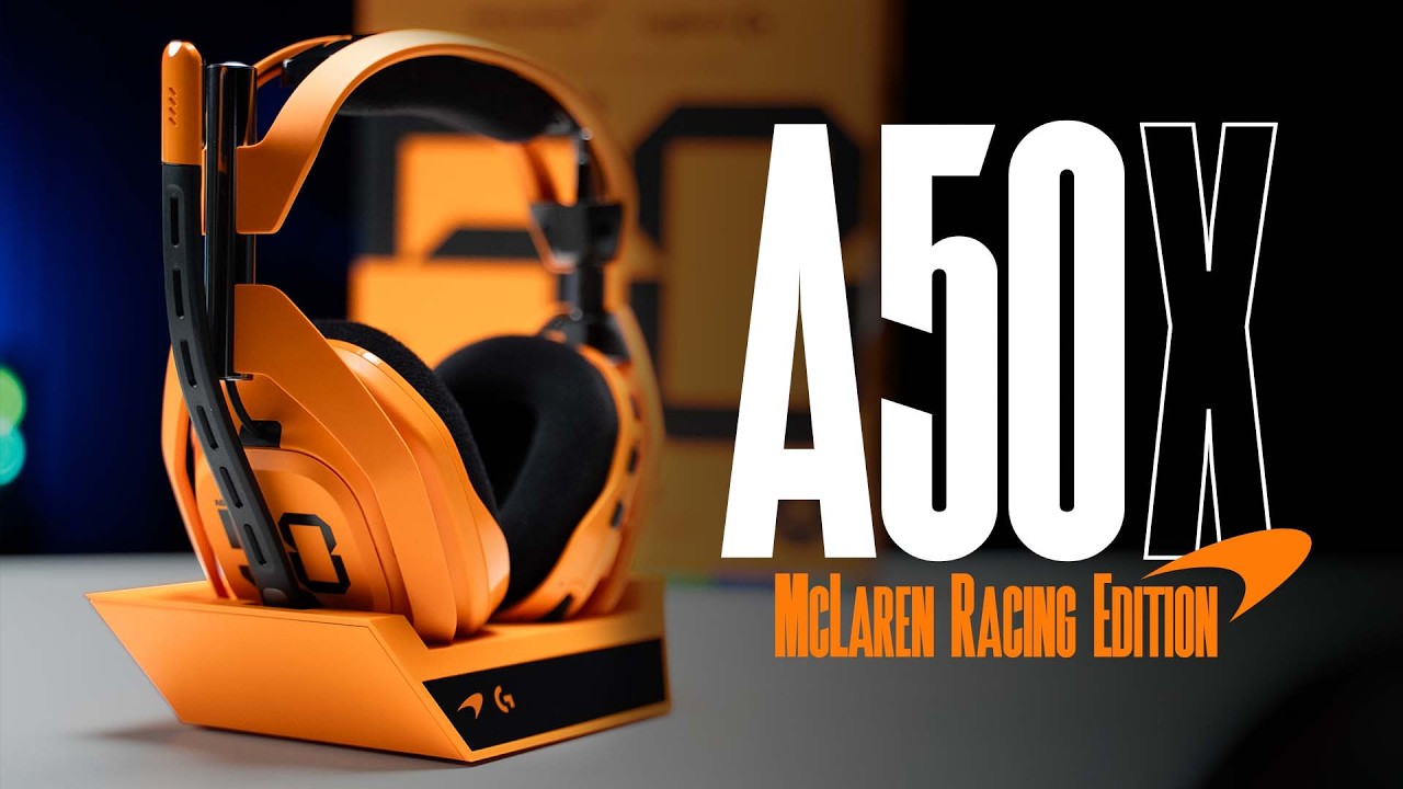 THE WORLD'S MOST LUXURIOUS HEADSET? 🧡 Logitech Astro A50X McLaren