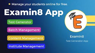 Examin8 App  - Manage Students Online screenshot 3