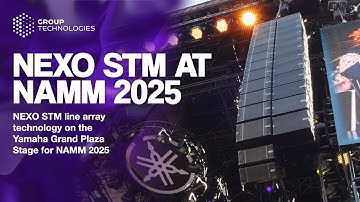 NEXO STM Line Array at NAMM 2025