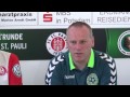 Pressekonferenz FSV Optik Rathenow - FC Schönberg 95 07.06.15