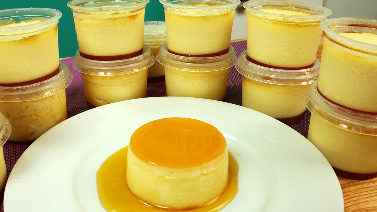 Pudim de Leite Condensado ASSADO NO POTINHO SUPER CREMOSO  !! Pudim no Pote cozinha sem mistério
