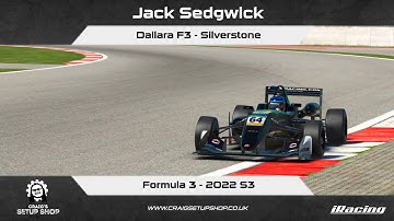 iRacing - 22S3 - Dallara F3 - Formula 3 - Silverstone - Jak