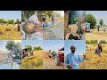 Gandam ap tak kitni mehnat se pahunchti hai full prosess farmer  life punjab pakistan 