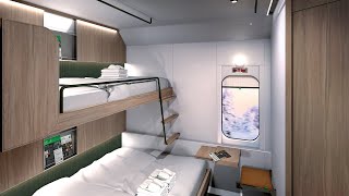 Hytti kuin hotellihuone – hankimme yöjunaliikenteeseen uusia vaunuja screenshot 4