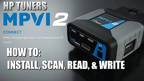 HOW TO:  Setup And Use HP Tuners' NEW Interface!